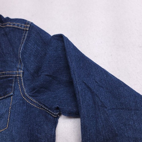 Place Casual Long Sleeve Button Up Denim Jacket Girls Size Extra Large XL Blue - Picture 5 of 9