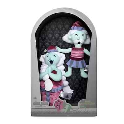 Disney Parks Haunted Mansion HatBox Ghost Limited Release Plush Set