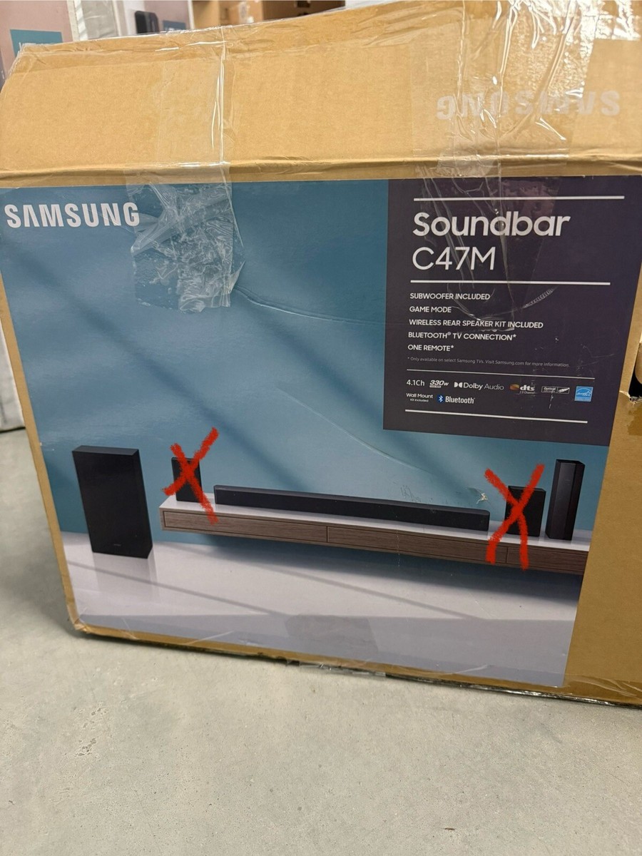Samsung C47M Bluetooth Speaker Black HW-C47M for sale online - Main Image