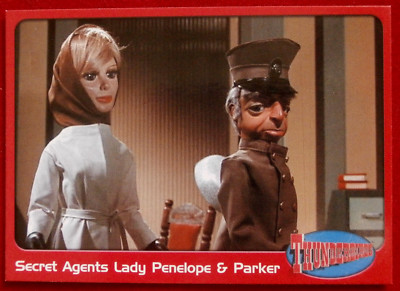 THUNDERBIRDS - Card #36 - Secret Agents Lady Penelope & Parker