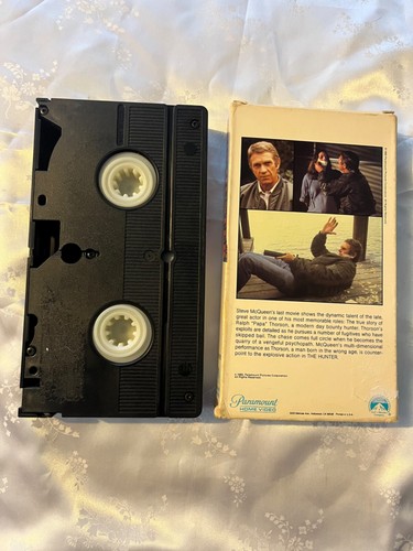 The Hunter - VHS - 1980 - Paramount Gatefold - Steve McQueen Eli Wallach tested - Bild 2 von 5