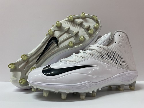 NIKE ZOOM CODE ELITE 3/4 TD WHITE BLACK 603368-101 FOOTBALL CLEATS SIZE 9.5 NEW - Picture 8 of 9