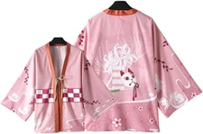 Demon Slayer robes Nezuko Kamado cosplay Costume with earing set