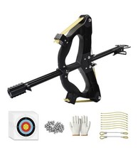 Compound Slingshot Bow 40-Shot Hunting Slongshot - Shoots Steel Pellets