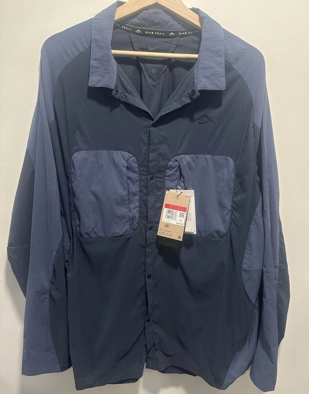 Nike Trail Dri-FIT ADV UV Running Shirt Jacket HJ5079 NWT Mens Size Large
Opens in a new window or t