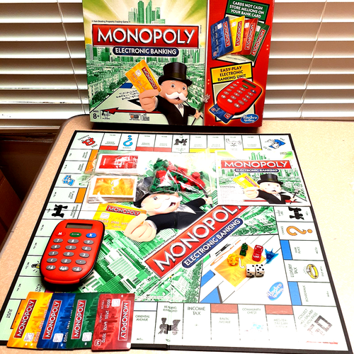 2013 Monopoly Electronic Banking Board Game Tested Working 100% Complete - Picture 2 of 9