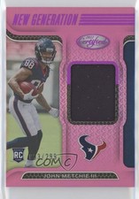 2022 Certified New Generation Jerseys Mirror Pink /299 John Metchie III 0yp9