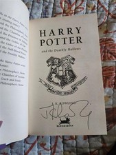 Product Image: JK Rowling Signed First Edition Harry Potter and the Deathly Hallows Book