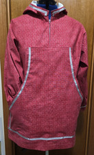 Alaska Native Kuspuk - Lined Hood / Front Pocket / 1/4 Zipper Size L