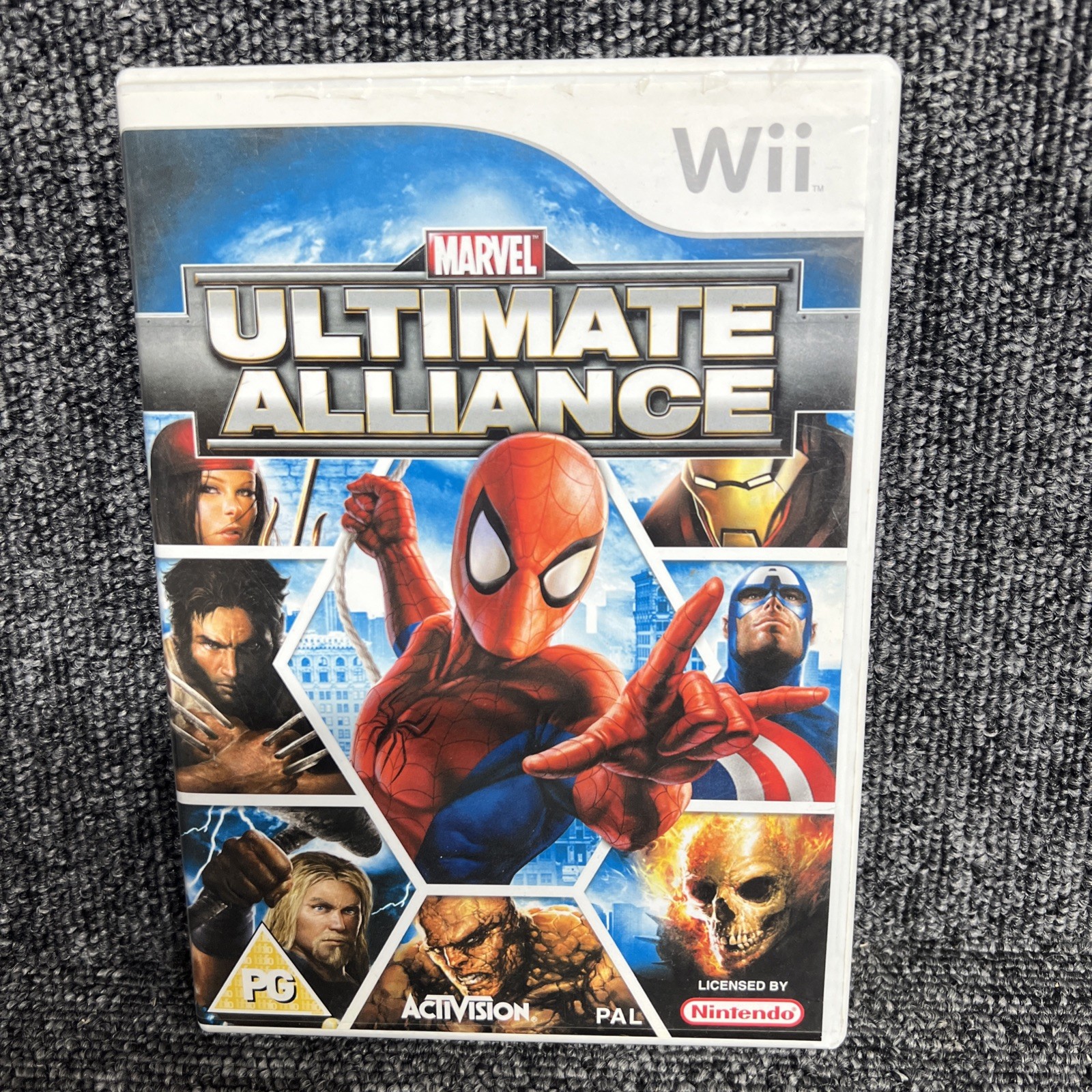 Marvel: Ultimate Alliance (Nintendo Wii 2006) Video Game Inc Manual
