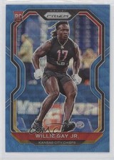 2020 Panini Prizm Rookie Blue Wave Prizm 49/199 Willie Gay Jr #329 rf2