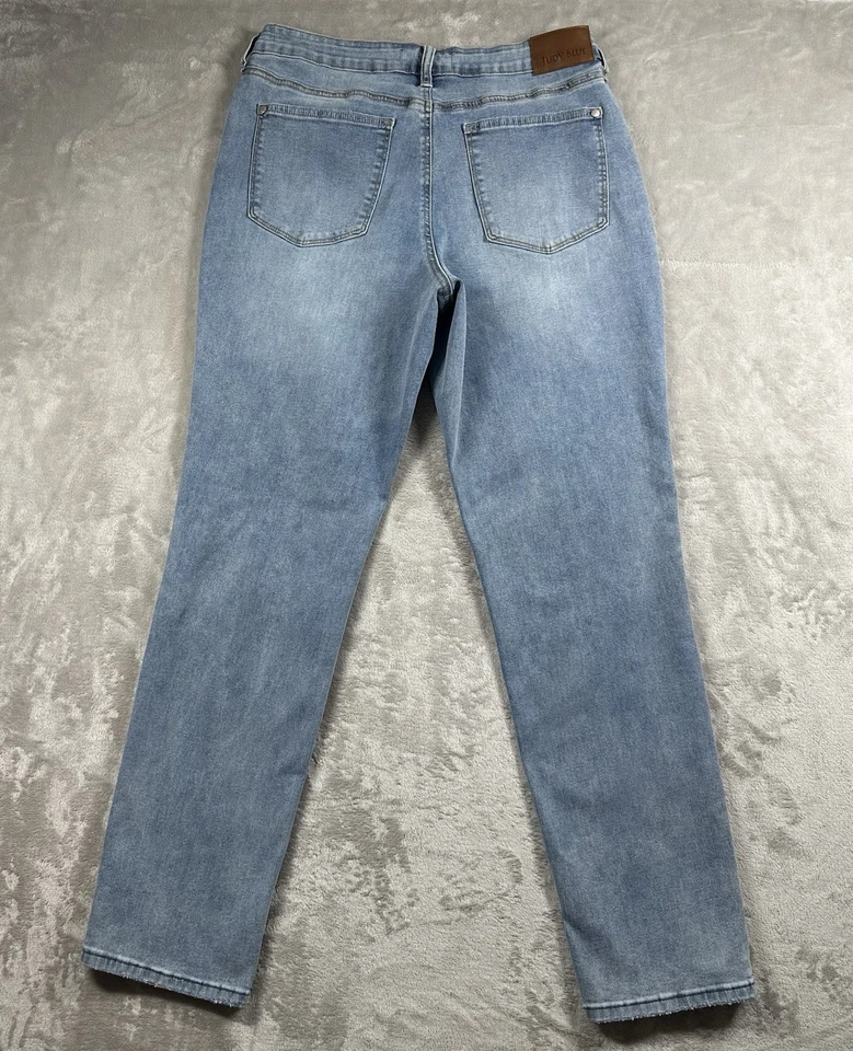 Pantalones de mezclilla Judy Blue Boyfriend Fit para mujer 13/31 (se adapta a 31x31) JB88938 elásticos Foto 2 de 4