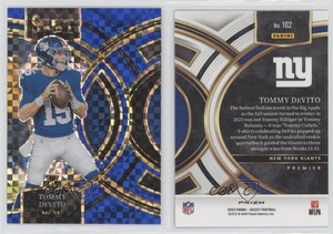 2023 Panini Select Premier Level Blue Prizm /149 Tommy DeVito #102 Rookie RC