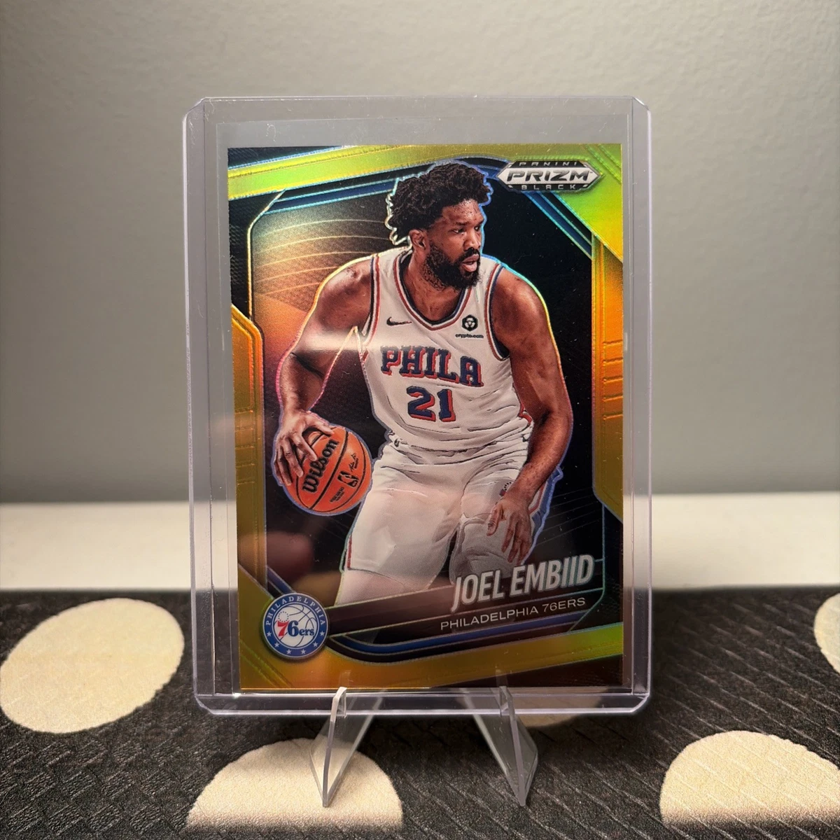 Joel Embiid Serial Numbered Basketball Sports Trading Card Singles