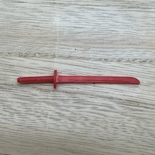 GI Joe ARAH 1988 Budo RED Sword Accessory