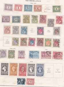 NETHERLANDS^^^1899-1913 HR & Used    CLASSICS on page  @dco41c91nl911