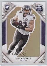 2015 Panini Crown Royale Rookie Gold 42/99 Nick Boyle #123 2v6