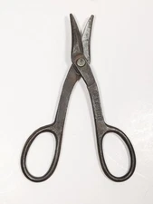 Vintage Craftsman Duckbill Tin Snips 7" Metal Shears 4546 x Forged Steel USA