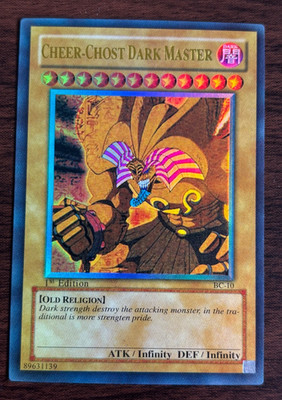 Yu-Gi-Oh! Cheer-Chost Dark Master 1st Edition ATK Infinity DEF Infinity