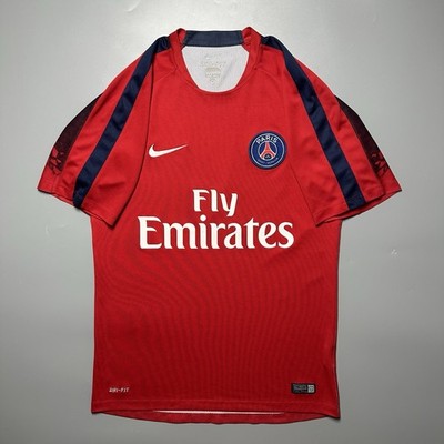 PSG NIKE 2015/2016 FOOTBALL SOCCER TRAINING JERSEY SIZE “M” 686789