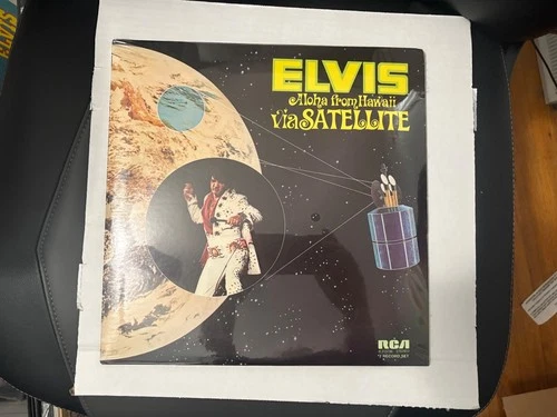 ELVIS PRESLEY ALOHA FROM HAWAII VIA SATELLITE R 213736 2 RECORD ALBUM SET sealed