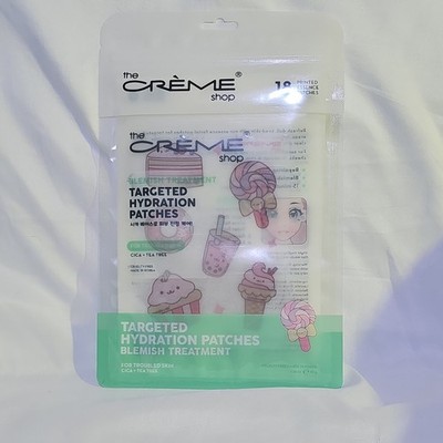 The Crème Shop Targeted Hydration Patches Hydrocolloid Cica Tea Tree Blemish