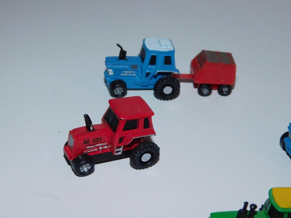 Funrise Micro Action Farm Tractors Diecast x5 LOT 1989 - MORE IN STORE! - Image 2 of 4