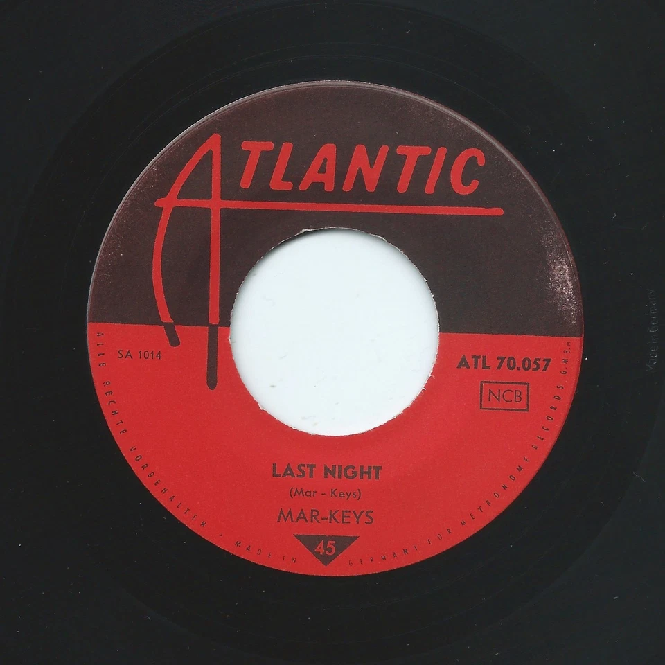 THE MAR-KEYS last night ATLANTIC sweden RARE 1961 mod R&B classic - Photo 4/4