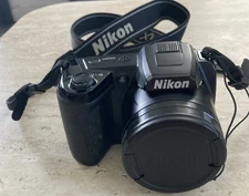 Nikon COOLPIX L105 12.1MP Digital Camera - Black