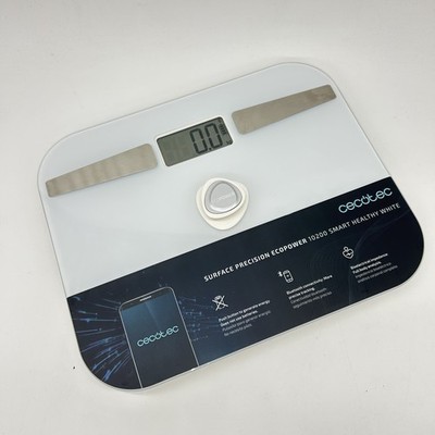 Cecotec Surface Badezimmerskala Ecopower 10200 Smart Healthy. Mit Knopf, Präzisi
