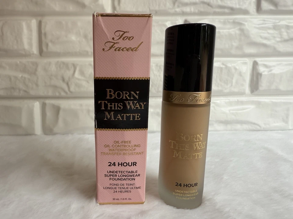 Too Faced Born This Way Matte 24H Longwear Liquid Foundation, Vanilla ,30ml - Image 2 of 4