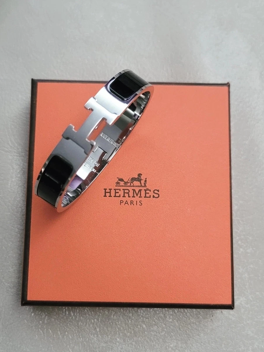 HERMÈS Black Enamel Fashion Bracelets for sale | eBay