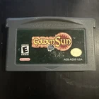 Golden Sun Nintendo Game Boy Advance 2001 Authentic
