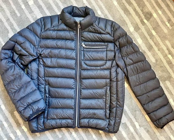 Men Cerruti 1881 Puffer Jacket Black 44 / XXL / 52