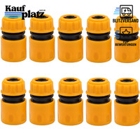 Schlauchverbinder 1/2 Zoll Kunststoff 10 StüCk Schnellkupplung FüR