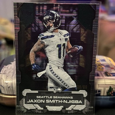 2026 Topps Flagship Jaxon Smith-Njigba Touchdown Machines Green 08/99 Seahawks