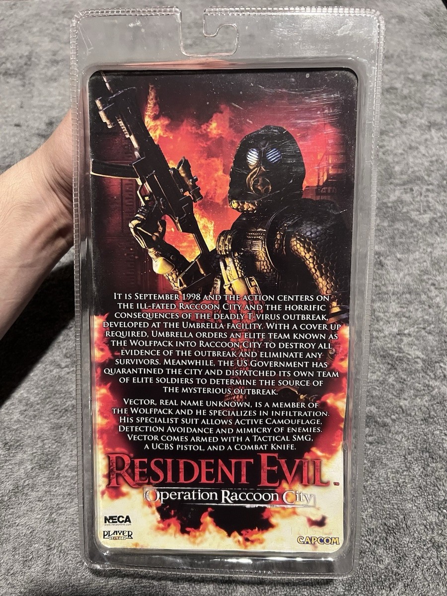 NECA Resident Evil Operation Raccoon City Vector Action Figure for