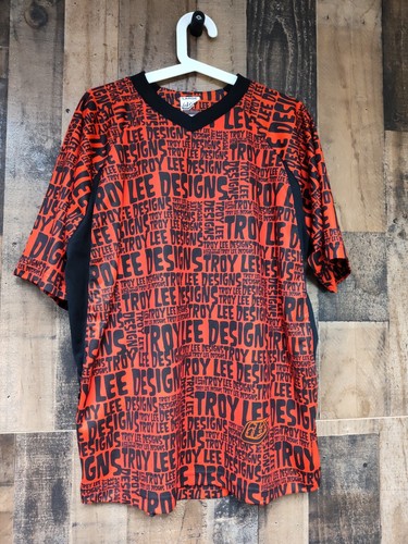 Troy Lee Designs MTB Jersey – Men’s Large Red/Black Short Sleeve - Picture 2 of 12