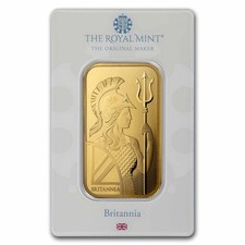 1 oz Gold Bar - The Royal Mint Britannia (In Assay) 5410.38 per troy oz