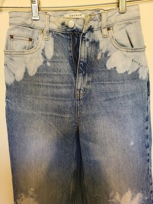 PacSun Tie-dye 90s Boyfriend High Rise Baggy Leg Jean. Size 24