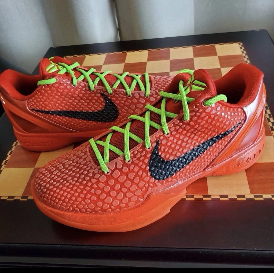 US17 - Nike Zoom Kobe 6 Protro Low Reverse Grinch✅IN HAND✅AUTHENTIC✅ - image 1 of 2