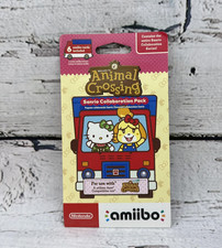 Animal Crossing Sanrio Collab Pack Nintendo Amiibo Cards Hello Kitty Isabelle