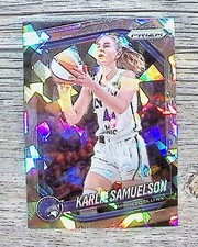 2025 Panini Prizm WNBA #102 Karlie Samuelson Ice Prizms
