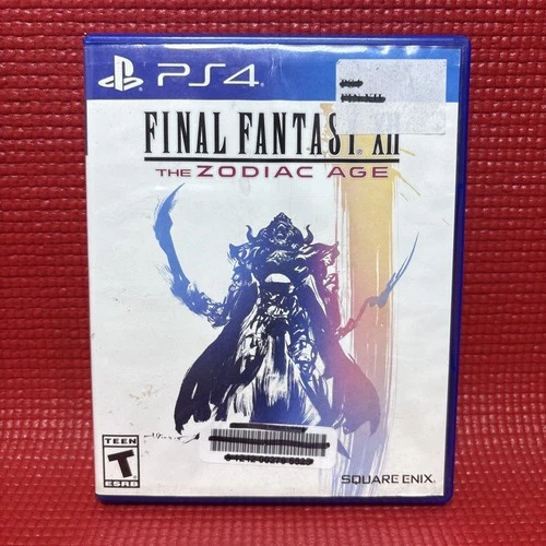 Final Fantasy XII 12 The Zodiac Age PS4 Sony PlayStation. Tested And Working