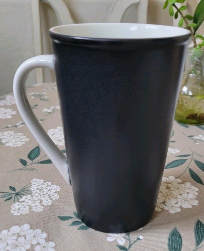 Starbucks Tall Coffee Mug Cup 2010 Chalk Board 16 oz 5 3/4" - Picture 3 of 5