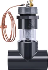 briidea New Install 2'' Inline Zinc Anodes for Saltwater Pools Black 