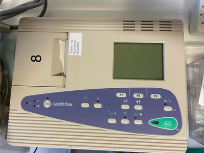 Nihon Kohden Cardiofax ECG-9620Electrocardiograph EKG Schreiber 