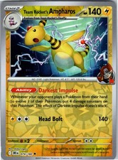 Team Rocket's Ampharos Uncommon SV10: Destined Rivals 074/182 NM