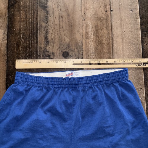 Vintage Soffe Royal Blue Running Gym Shorty Shorts Size Large - Picture 4 of 8