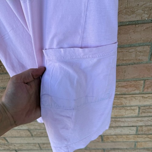 Abito maglietta George Strait Sleep anni 90 taglia unica rosa doppie tasche vintage - Foto 6 di 10